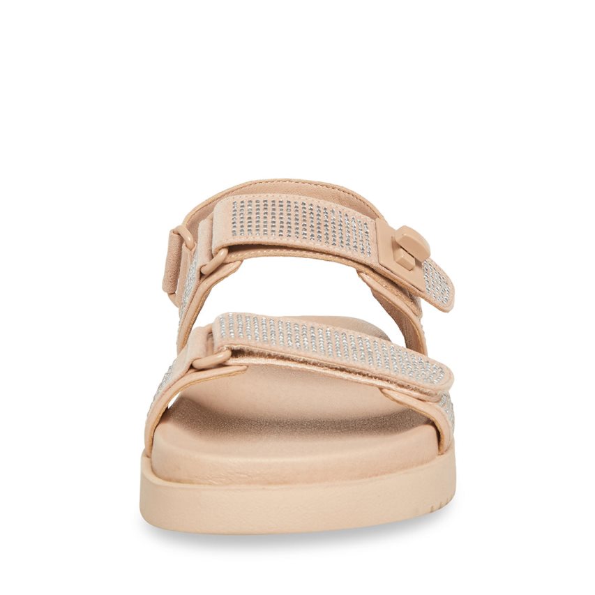 Sandalias de Plataforma Steve Madden Mona-r Mujer Beige | ES WZ048S